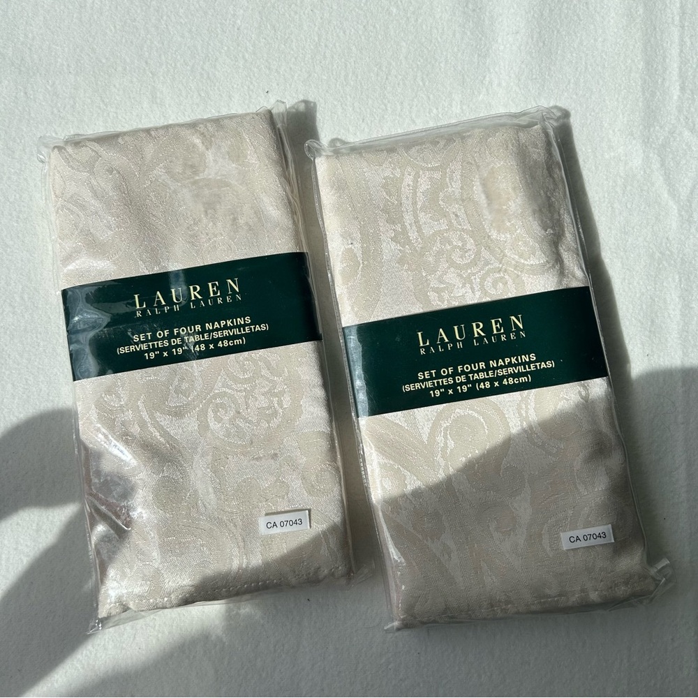 Lauren Ralph Napkins - Set of Four (2 Packs)